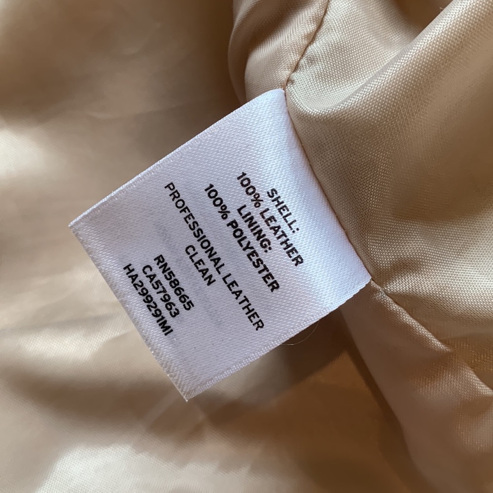 Halogen Leather Jacket - image 3